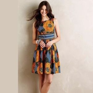 Anthropologie Mille Collins’s Moonrise dress NWOT